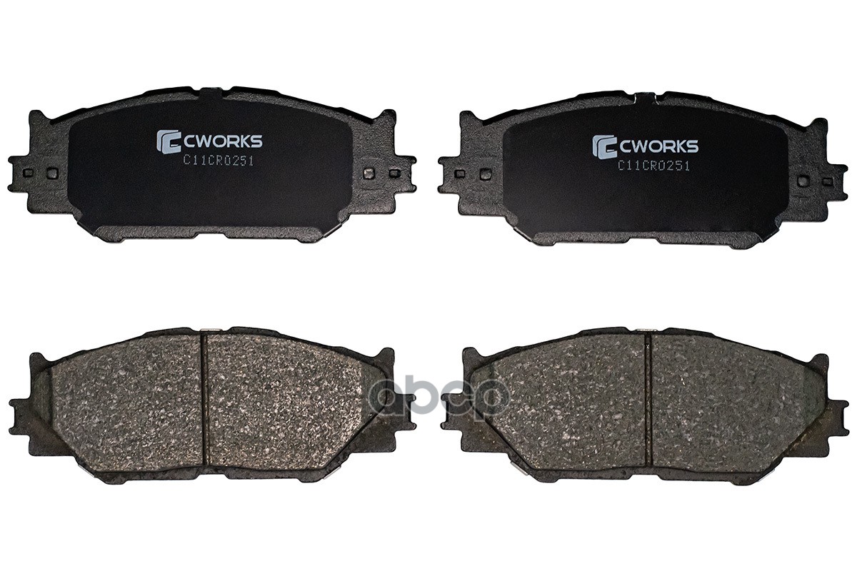 Колодки Передние Cworks C11cr0251 CWORKS арт. C11CR0251