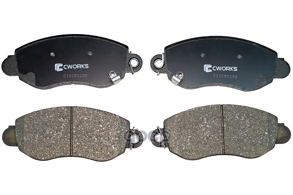 Колодки передние CWORKS C11CR0258 CWORKS арт. C11CR0258