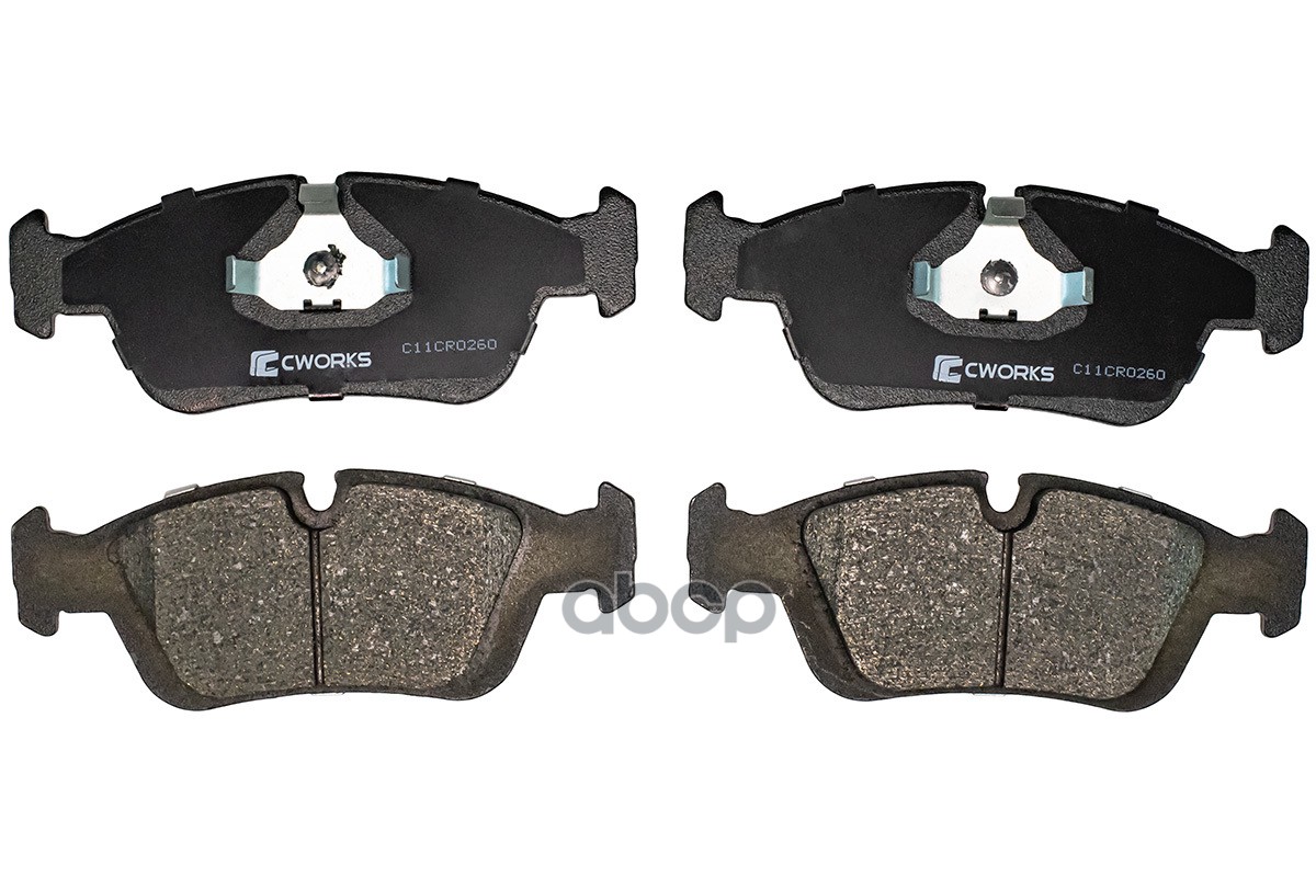 Тормозные колодки передние, Low Metallic C11CR0260 CWORKS арт. C11CR0260