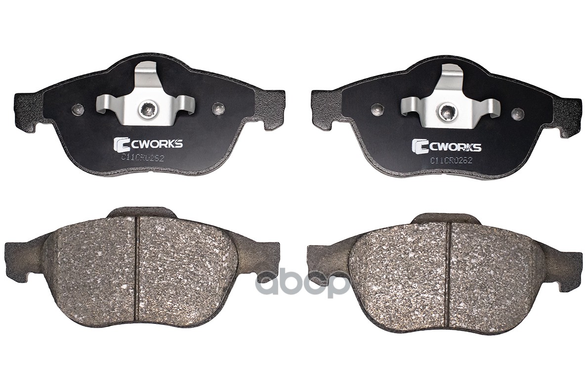 Тормозные колодки передние, Low Metallic C11CR0262 CWORKS арт. C11CR0262