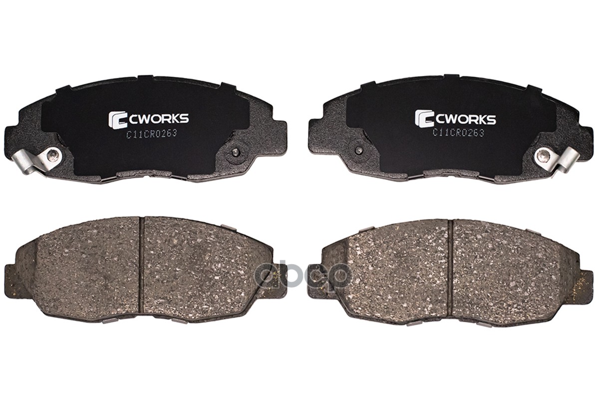 Тормозные колодки передние, Low Metallic C11CR0263 CWORKS арт. C11CR0263