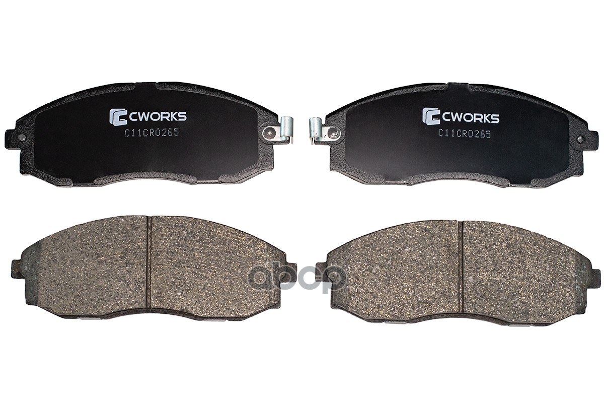 Тормозные колодки передние, Low Metallic C11CR0265 CWORKS арт. C11CR0265
