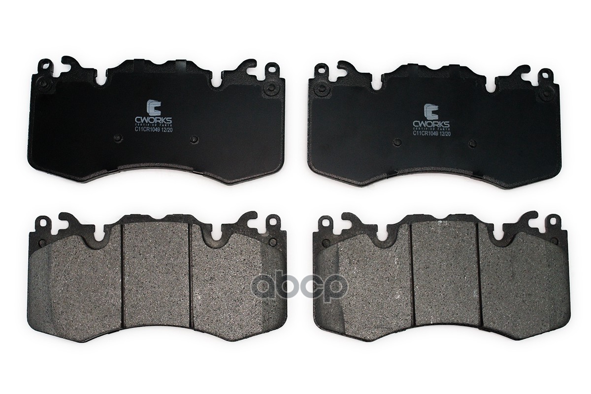 Колодка тормозная передняя (кт.4шт)  Low Metallic LAND ROVER: FREELANDER I (L314) RANGE ROVER III (L CWORKS арт. c11cr1049