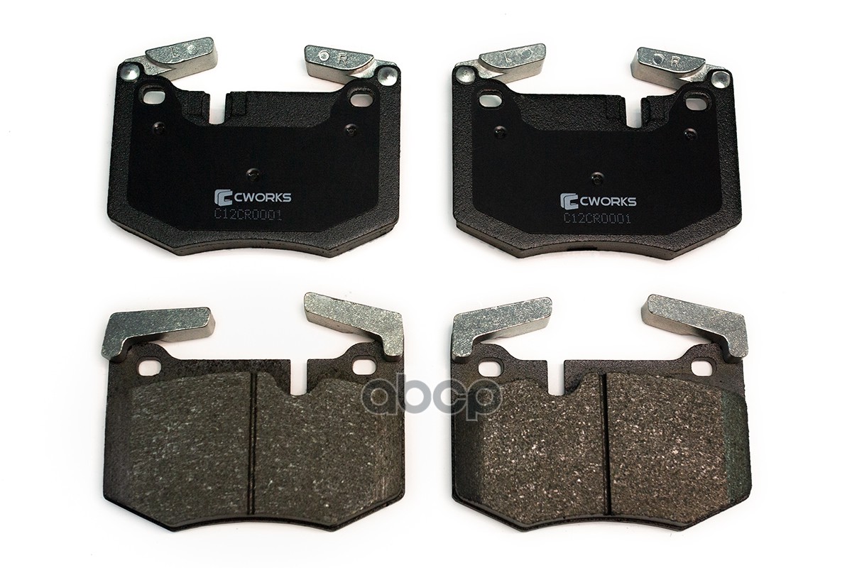 Тормозные колодки задние Low Metallic C12CR0001 CWORKS арт. C12CR0001