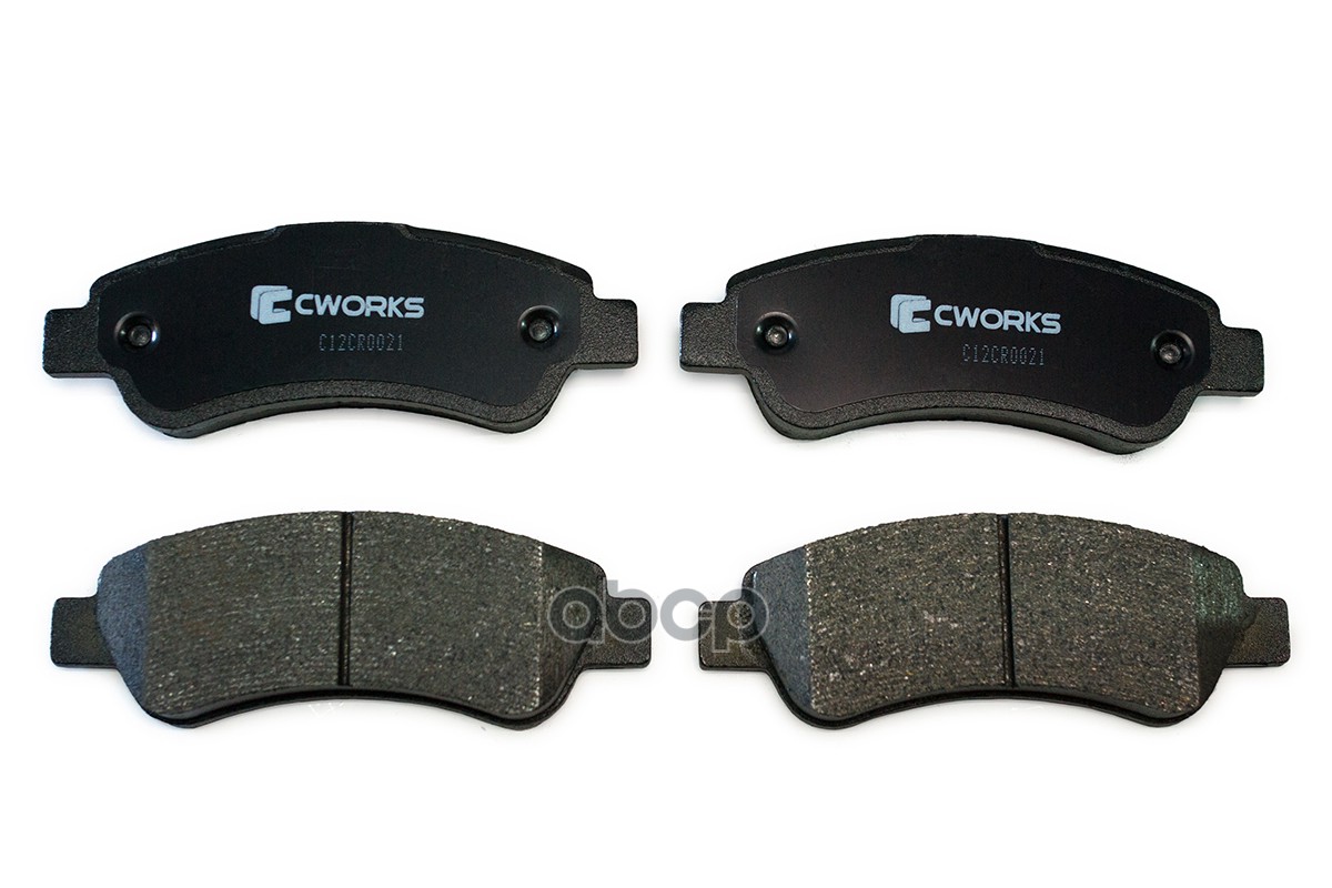 Тормозные колодки задние Low Metallic C12CR0021 CWORKS арт. C12CR0021