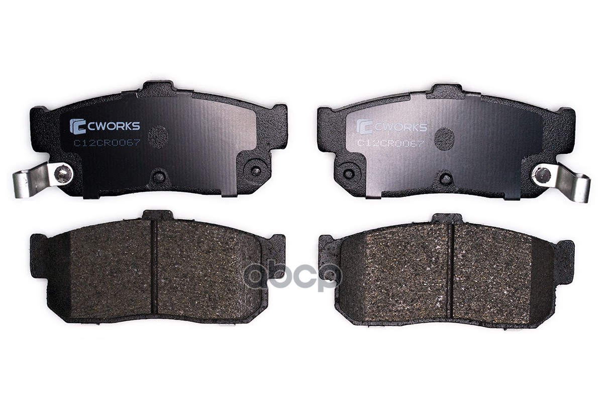 Тормозные колодки задние Low Metallic C12CR0067 CWORKS арт. C12CR0067
