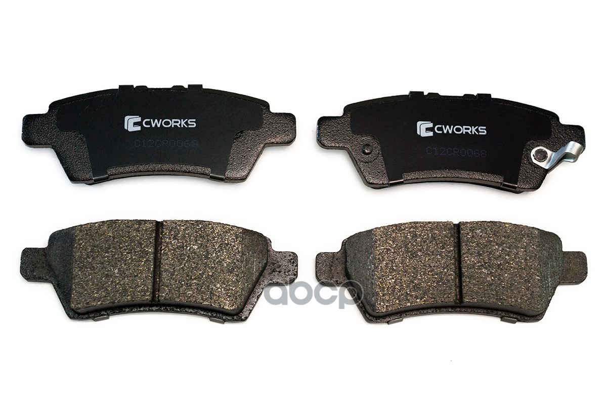 Тормозные колодки задние Low Metallic C12CR0068 CWORKS арт. C12CR0068