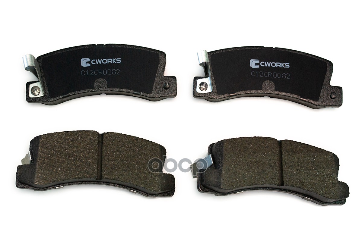 Колодки тормозные дисковые задние  Low Metallic CWORKS арт. c12cr0082