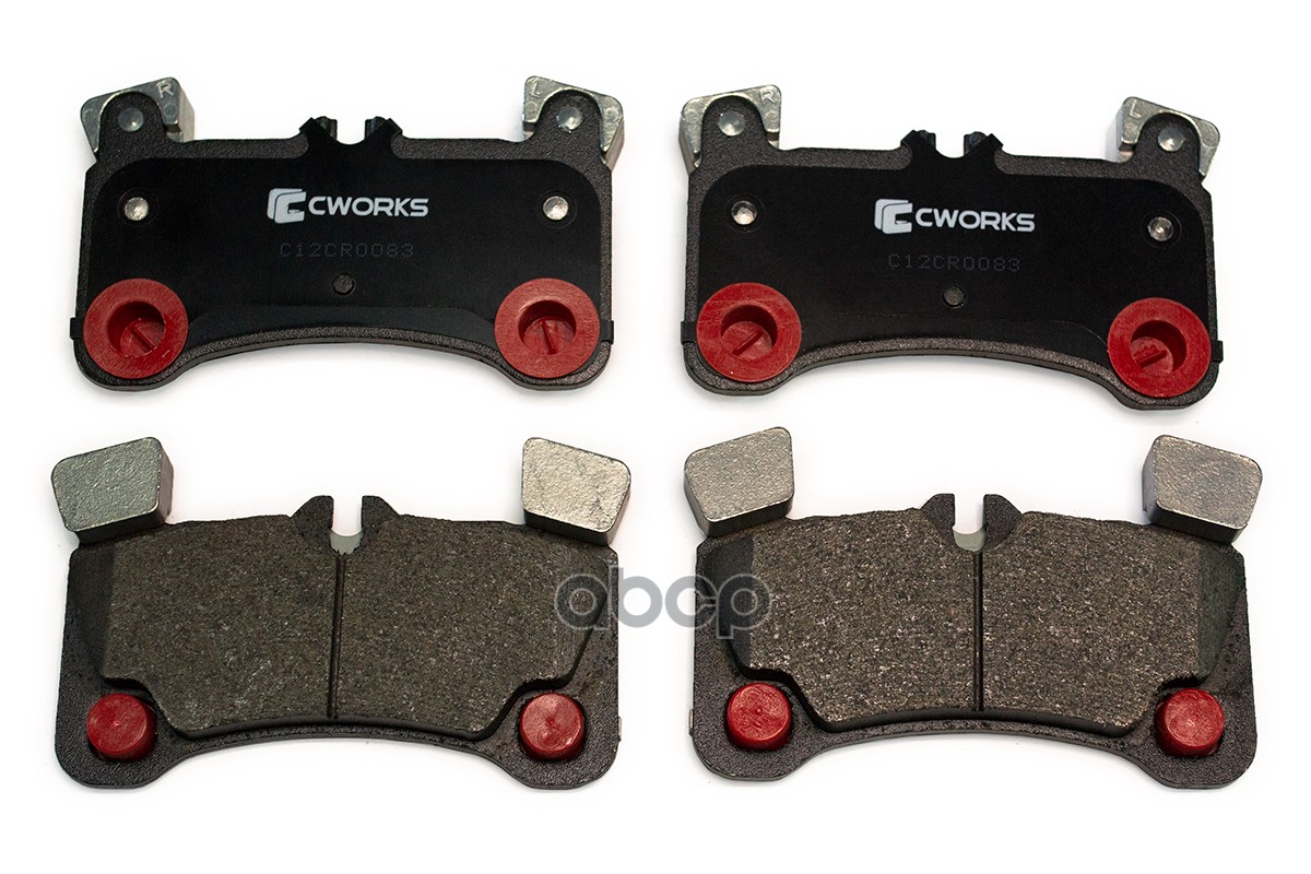 Колодка тормозная задняя (кт.4шт)  Low Metallic TOYOTA: LAND CRUISER 100 (_J1_) LEXUS: LX (UZJ100) R CWORKS арт. c12cr0083