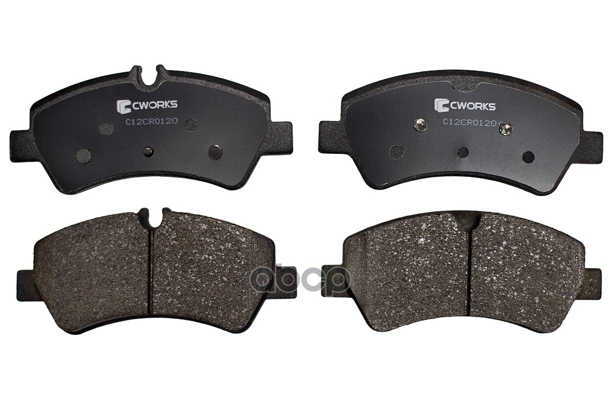 Тормозные колодки задние Low Metallic C12CR0120 CWORKS арт. C12CR0120