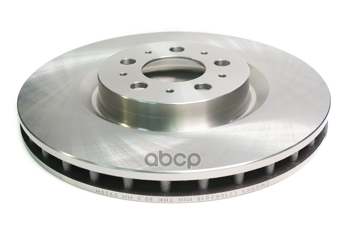 Диск тормозной передний VOLVO s60 i/v70 ii 2003-2007 CWORKS арт. c210r2015