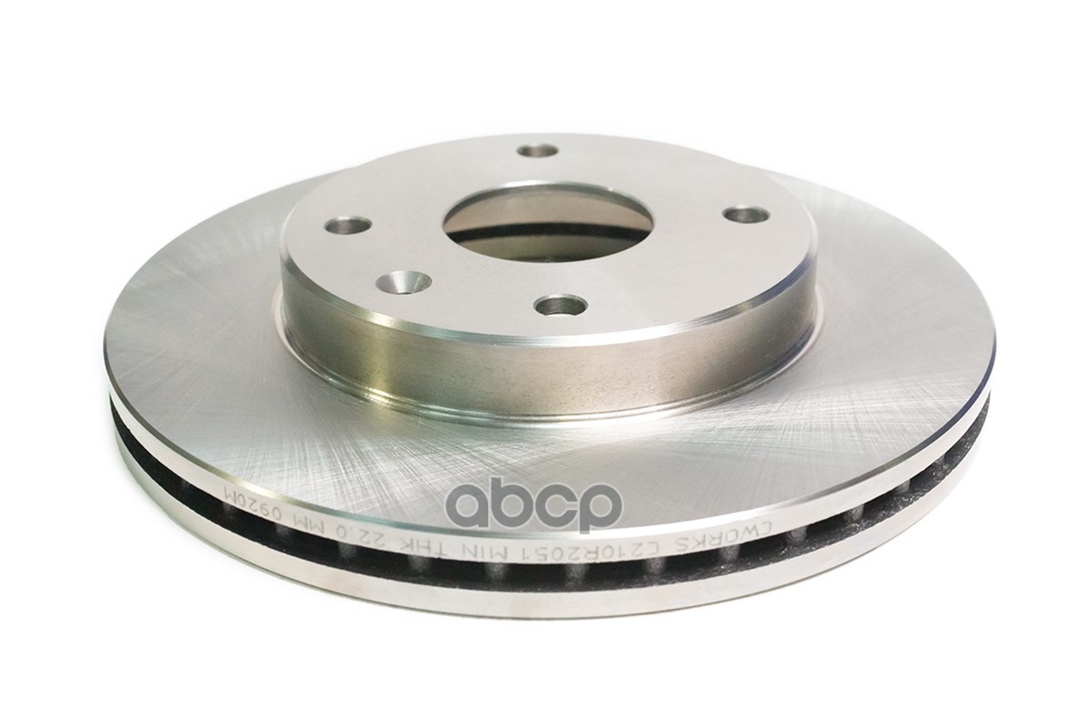 Тормозной диск передний C210R2051 CWORKS арт. C210R2051