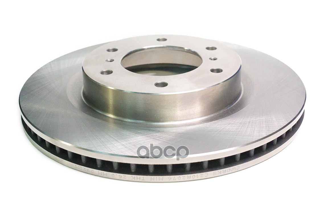 Диск тормозной передний MITSUBISHI: PAJERO IV (V8_W  V9_W)  10/2006 - по н.в CWORKS арт. c210r2076