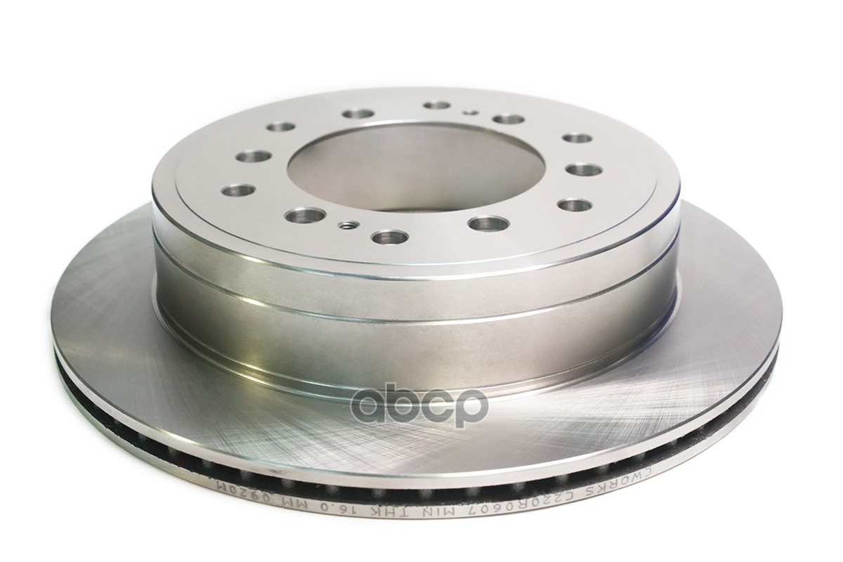 Тормозной диск задний C220R0607 CWORKS арт. C220R0607