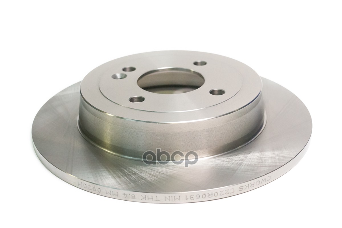 Тормозной диск задний C220R0631 CWORKS арт. C220R0631