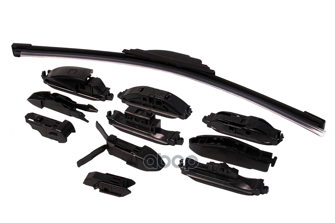 Щетка стеклоочистителя с адаптерами 15"(380 mm), (бескаркасная) D200R0015 CWORKS арт. D200R0015