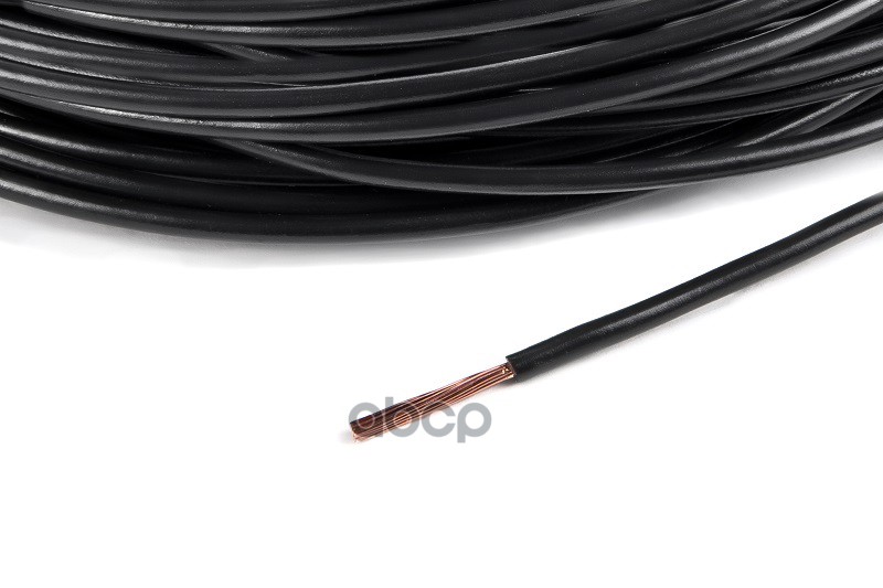 Провод Пвам 0,75 Кв.мм Цвет Черный, Длина 5М. Cargen арт. AX3502