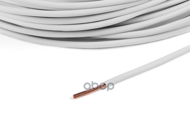 Провод Пвам Белый 0,75 Кв.мм, 5М. Б/Упак Cargen арт. AX3503