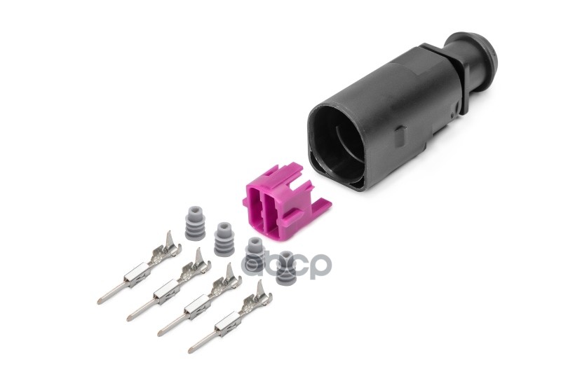 Разъем 4B0973812 (4pin) 4 контакта датчика износа тормозных колодок, компрессора подвески для Audi, CARGEN арт. AX6604S