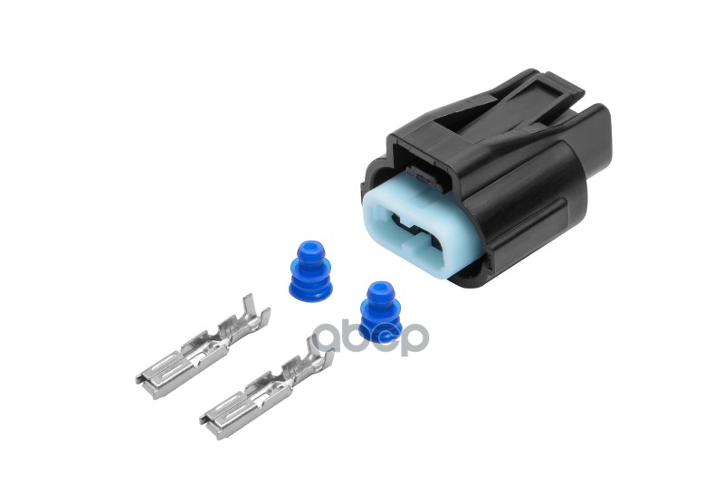 Разъем PB04502027 2-х контактный к вентилятору Chevrolet Lacetti AX6922S CARGEN арт. AX6922S