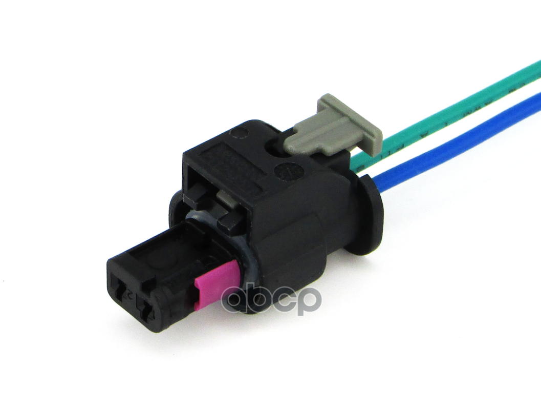 Разъем 4H0973702A (2pin) 2 контакта к форсунке, к регулятору фаз газораспределения для Audi, Skoda; CARGEN арт. AX8212