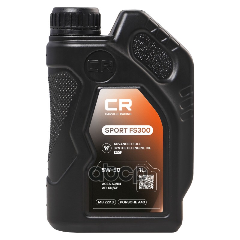 Carville Racing Масло моторное синтетическое FS300 5W50 SN/CF, A3/B4 1л