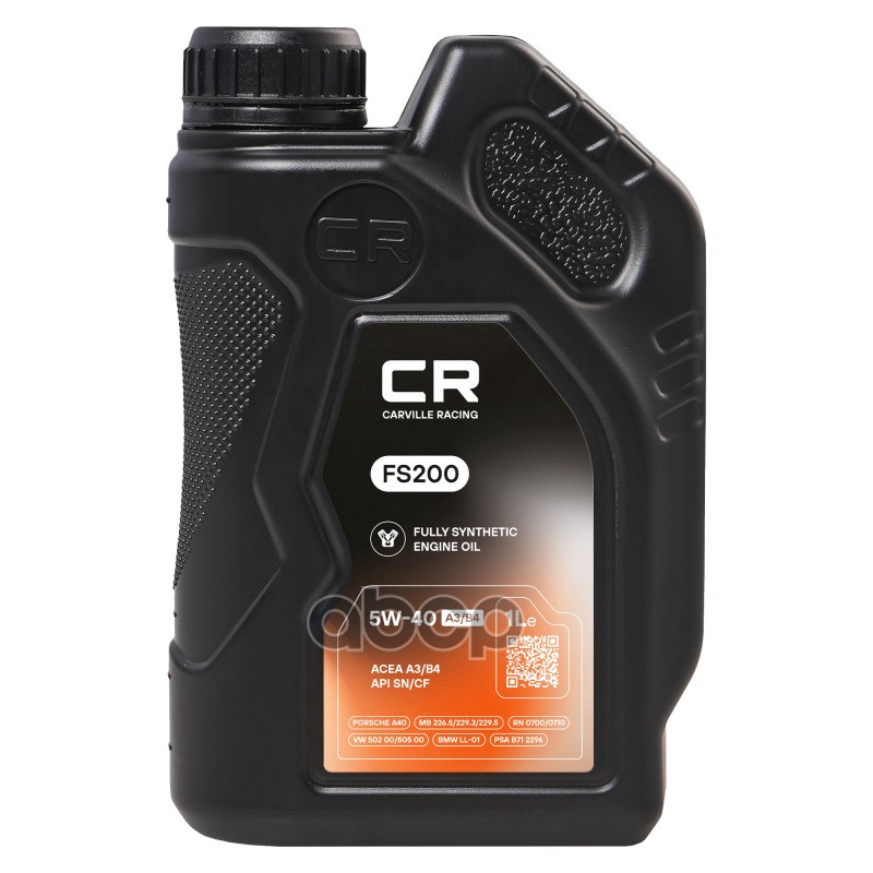 Carville Racing Масло моторное FS200 5W-40 A3/B4 1L (L1D00110)