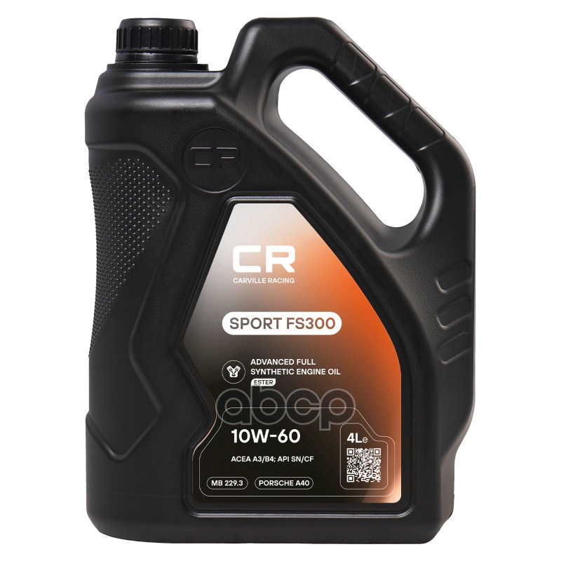 Carville Racing Масло моторное SPORT FS300 10W-60 4L (L1D00404)