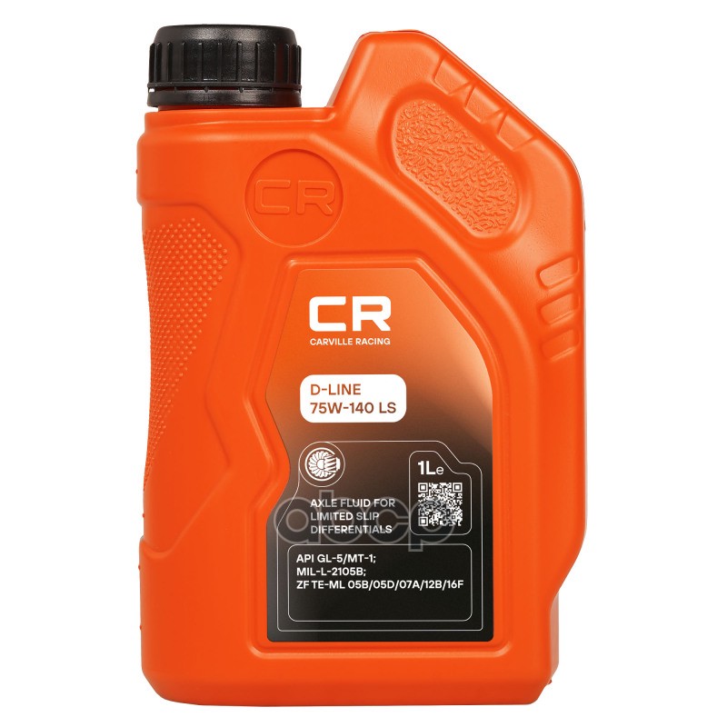 Масло трансмиссионное для мостов D-Line 75W-140 LS 1L (L1G00122) Carville Racing арт. l1g00122
