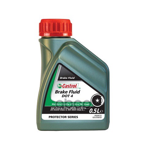 Тормозная жидкость Castrol Brake Fluid DOT 4 0,5л 155BD0 Castrol арт. 155BD0