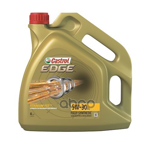 Castrol Моторное масло Castrol EDGE 5W-30 LL 4л 15669A