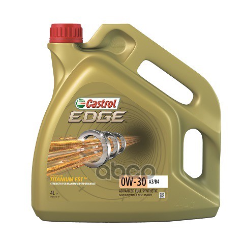Castrol Моторное масло Castrol EDGE 0W-30 A3/B4 4л 157E6B
