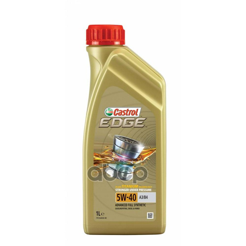 Castrol Моторное масло Castrol EDGE 5W-40 A3/B4 1л 15BA5E