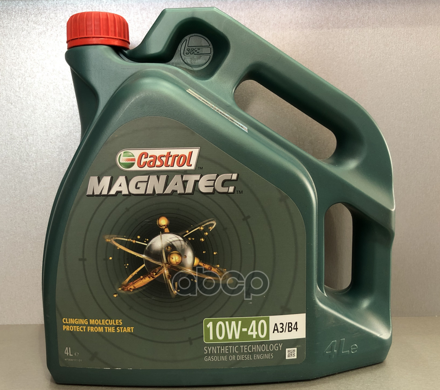 Castrol Масло Моторное Castrol Magnatec 10W-40 Полусинтетическое 4 Л 15C973