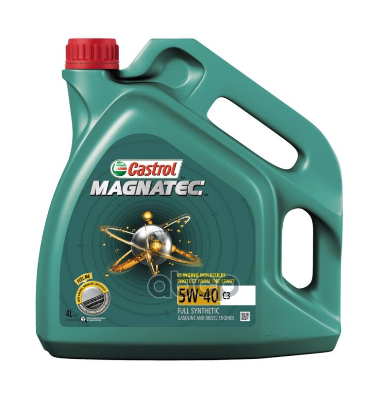 Castrol Моторное масло Castrol Magnatec C3 5W-40 Синтетическое 4 л 15C9CA