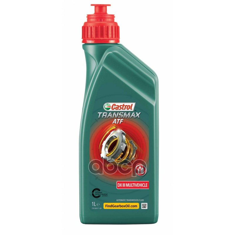 Трансмиссионное масло Castrol Transmax ATF DX III Multivehicle 1л 15D676 Castrol арт. 15D676