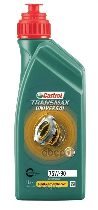 Трансмиссионное масло Castrol Transmax Universal 75W-90 (1л) 15D721 Castrol арт. 15D721