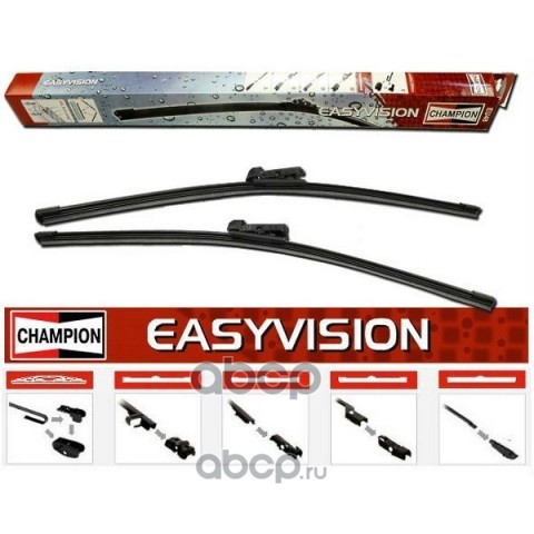 Щетка Стеклоочистителя Бескаркасная 430Мм Champion арт. EU43C01