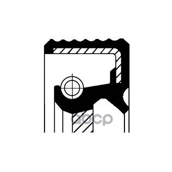 Сальник коленвала FR  VAG BORA/GOLF/OCTAVIA CAXC/CMSA/BZG/BTS/CAXA/CGPC/CFCA/CCHA/CAAC/CNEA/CSHA Corteco арт. 12010739B