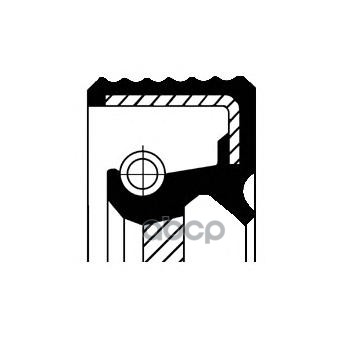 Сальник коленвала FR S40 04-12/FORD FOCUS Corteco арт. 15510081B