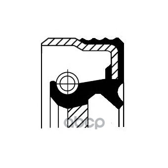 Сальник коленвала FR OPEL ZAFIRA B/ASTRA H/J/VECTRA A/C/GM CRUZE 09- Corteco арт. 20031720B