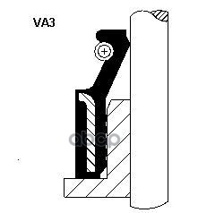 Колпачок Маслосъемный Vsb 6,6- 12,00/ 6,30X 9,90 Fkm Corteco арт. 49472807