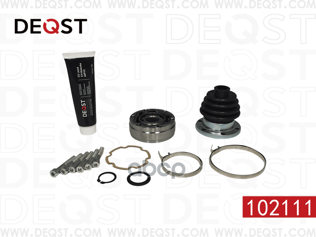Шрус. Внутр. Vw G2/G3/Polo/Caddy/Seat Ibiza 1.0-1.9D 83-99. Deqst 102111 DEQST арт. 102111