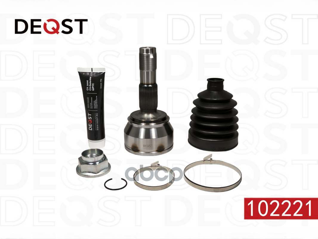 ШРУС CITROEN JUMPER/FIAT DUCAT/PEUGEOT BOXER 06- нар. DEQST арт. 102221