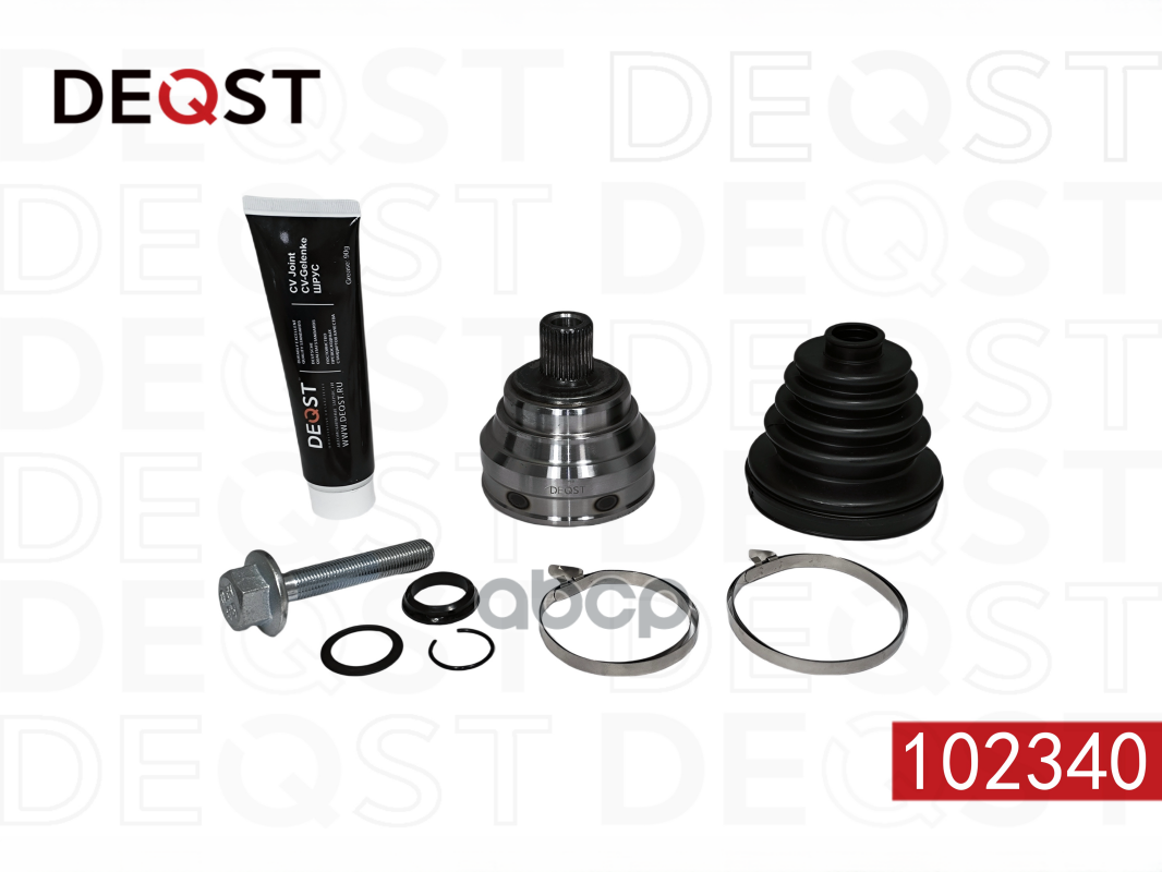 Шрус. Audi 80 1.6-2.0 86-96 Deqst 102340 DEQST арт. 102340