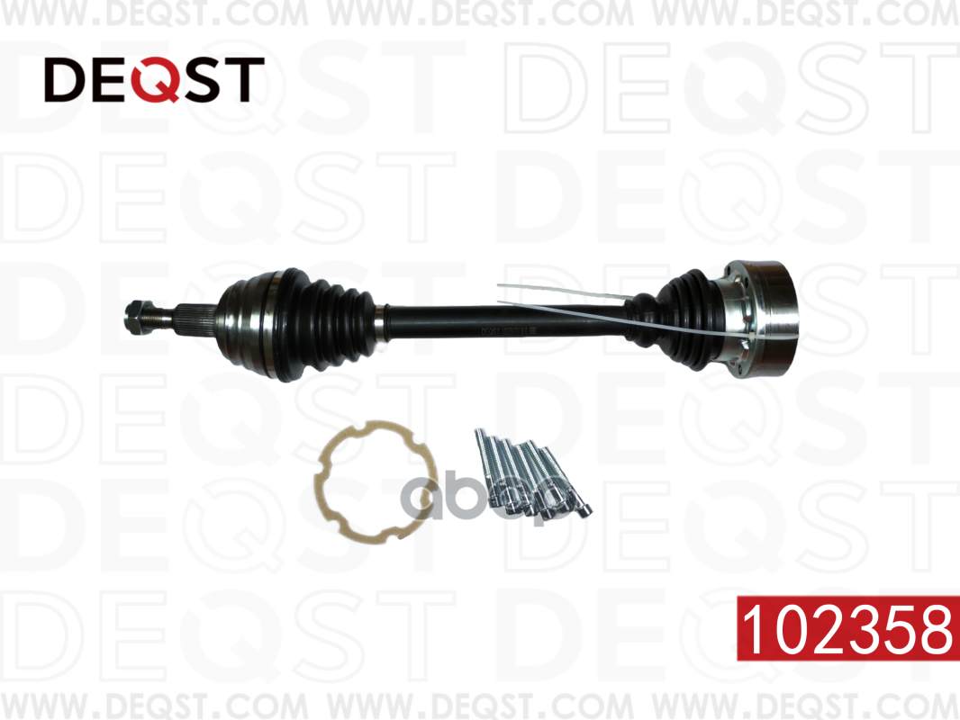 Шрус. Лев. Audi A3/Skoda Octavia/Vw Golf/Bora 1.9Td 96-. Deqst 102358 DEQST арт. 102358