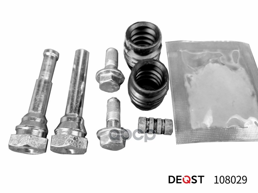 Комплект направляющих тормозного суппорта заднего направляющая (O 10mm, ATE) CHEVROLET Cruz DEQST 108029 DEQST арт. 108029