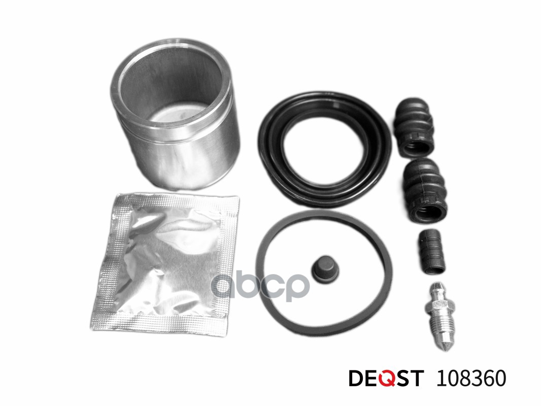 Ремкомплект тормозного суппорта с поршнем переднего (поршень O 54 mm, суппорт Mando). Применяемость: DEQST арт. 108360