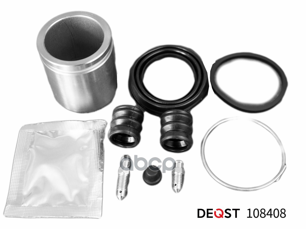 Ремкомплект тормозного суппорта с поршнем переднего (поршень O 48 mm, суппорт TRW/Lucas/Girling). Пр DEQST арт. 108408
