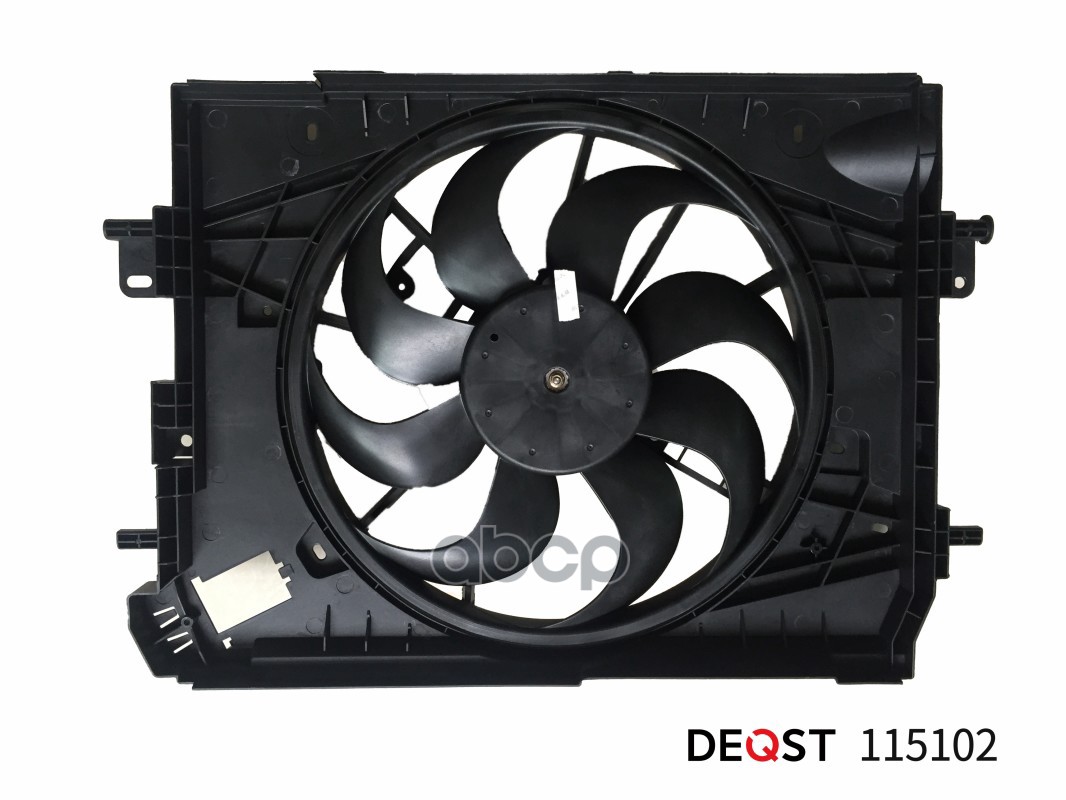 Вентилятор RENAULT LOGAN II 10 13- DEQST арт. 115102